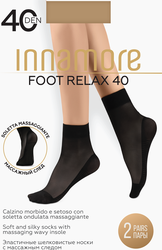 Изображение товара Носки женские INNAMORE Foot Relax 40 den daino