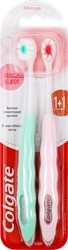 Зубная щетка COLGATE Cushion Clean, мягкая, 2шт