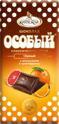 Изображение товара Шоколад ОСОБЫЙ с апельсином и грейпфрутом, 85г