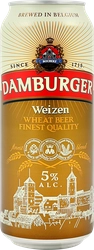 Пиво светлое DAMBURGER Weizen фильтр. паст. алк.5,0% ж/б