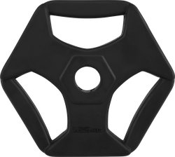 Изображение товара Диск обрезиненный ACTIWELL d=18,8см 1,25кг, с 3-мя хватами, Арт. MUTL042903