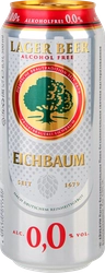 Пиво безалкогольное EICHBAUM Lager Alkoholfrei светлое пастеризованное фильтрованное ж\б