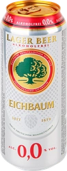 Пиво безалкогольное EICHBAUM Lager Alkoholfrei светлое пастеризованное фильтрованное ж\б