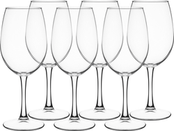 Набор бокалов для вина PASABAHCE Classique 445мл, стекло, Арт. 440152, 6шт