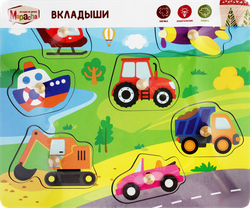 Изображение товара Вкладыши MAPACHA Транспорт, в ассортименте, Арт. 962084/962085/962004