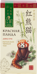 Изображение товара Чай черный ЗЕЛЕНАЯ ПАНДА Красная панда байховый китайский мелкий, 25пак
