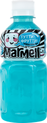 Изображение товара Напиток MARMELL со вкусом Тутти Фрутти, с кусочками кокоса негазированный, 0.32л