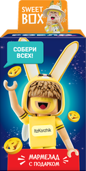 Мармелад жевательный SWEET BOX Роблоксеры, в наборе с подарком, с натуральным соком, 10г