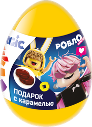 Карамель леденцовая MAGIC EGG Роблоксеры, с подарком, со вкусом колы, 10г