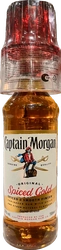 Напиток спиртной CAPTAIN MORGAN Spiced Gold на основе рома 35% со стаканом, 0.7л