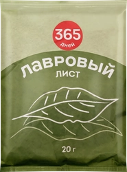 Лавровый лист 365 ДНЕЙ, 20г