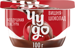 Десерт творожный ЧУДО Вишня, шоколад 4,4%, без змж, 100г