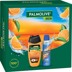 Набор подарочный PALMOLIVE Men Цитрусовый заряд для активного дня