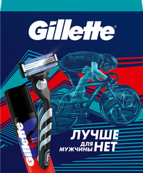 Изображение товара Набор подарочный GILLETTE Mach3 Бритва с 1 сменной кассетой+Пена для бритья, 50мл