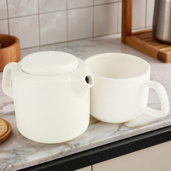 Набор чайный HOMECLUB Tea Time, 2 предмета, керамика, Арт. KS8524013
