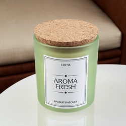 Свеча HOMECLUB Aroma Fresh, воск, Арт. AMCH-3