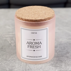 Свеча HOMECLUB Aroma Fresh, воск, Арт. AMCH-3