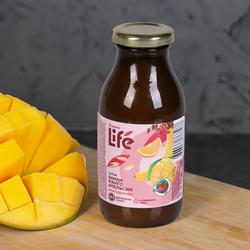 Смузи ЛЕНТА LIFE Банан, манго, апельсин, 0.3л
