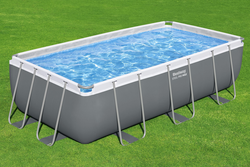 Бассейн каркасный BESTWAY 404x201x100см 6478л, с фильтром-насосом и лестницей, Арт. 56441