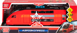 Изображение товара Игрушка ТЕХНОПАРК Электропоезд/Аэроэкспресс, пластик 30см, со световыми и звуковыми эффектами, в ассортименте