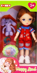 Кукла FUNKY TOYS Модная 14см, на шарнирах, 13 суставов, в ассортименте