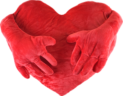 Изображение товара Игрушка мягкая BIGGA Сердце 40см, Арт. CW24A-118-40CM
