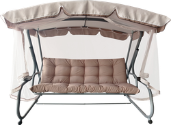 Качели 3-х местные GIARDINO CLUB 220х130х175см, Арт. YLX-4026A