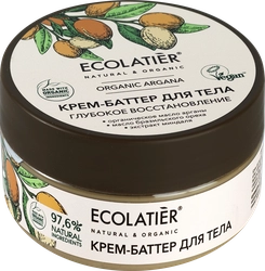 Крем-баттер для тела ECOLATIER Green Organic argana Глубокое восстановление, 150мл