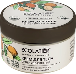 Крем для тела ECOLATIER Organic argana Супер увлажнение, 250мл