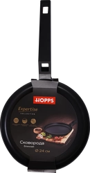 Сковорода блинная для индукции HOPPS Expertise 24см, литой алюминий, Арт. HW-D6