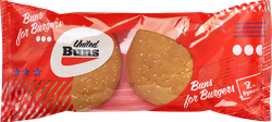 Булочка для гамбургера UNITED BUNS Макси с кунжутом, 2х89г