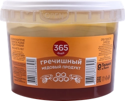 Медовый продукт 365 ДНЕЙ Гречишный, 900г