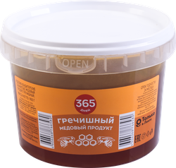 Изображение товара Медовый продукт 365 ДНЕЙ Гречишный, 900г