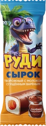 Сырок творожный РУДИ с начинкой вареная сгущенка 23%, без змж, 40г