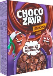 Изображение товара Готовый завтрак CHOCOZAVR Шоксики, с настоящим шоколадом, 195г