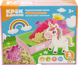 Изображение товара Игрушка КРОК&ДИЛЛИ Кинетический песок, 800г, Арт. K080