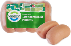 Сардельки ОКРАИНА Проверенный рецепт, весовые