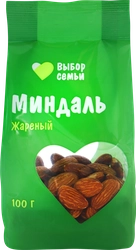 Миндаль ВЫБОР СЕМЬИ жареный, 100г