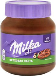 Изображение товара Паста шоколадно-ореховая MILKA с добавлением какао, 350г
