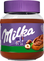 Изображение товара Паста шоколадно-ореховая MILKA с добавлением какао, 350г