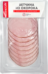 Изображение товара Ветчина МИРАТОРГ из окорока, нарезка, 150г