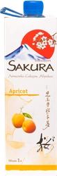 Продукция плодовая алкогольная ЛЕПЕСТКИ САКУРЫ Абрикос полусладкая, 1л