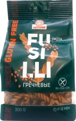 Макароны гречневые ЗДОРОВЕЙ Спиральки Fusilli, 300г