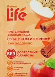 Каша ЛЕНТА LIFE Протеин-яблоко-корица, 40г