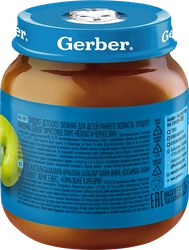 Пюре фруктовое GERBER Яблоко и чернослив, с 5 месяцев, 125г