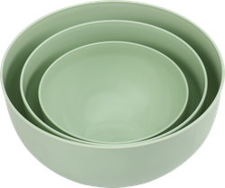 Изображение товара Набор HANPLAST салатницы с крышкой: 1.2л, 2.5л, 4л, 3шт