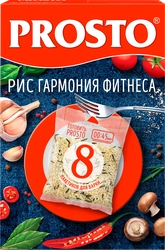 Смесь риса PROSTO Гармония фитнеса, бурый и дикий, в пакетиках, 8х62,5г