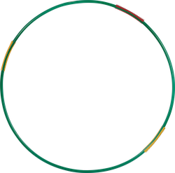 Изображение товара Обруч гимнастический ACTIWELL d=750мм, сталь, Арт. 109612