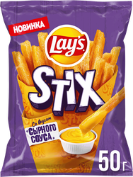 Изображение товара Чипсы картофельные LAY'S Стикс Сырный соус, 50г