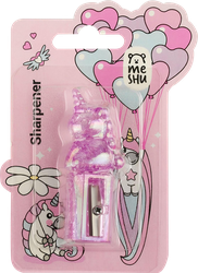 Изображение товара Точилка MESHU Cute unicorn пластиковая, 1 отверстие, в ассортименте